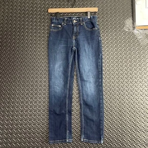 Wonder Nation Dark Blue Washed Slim Denim Jeans Casual Wear Boys Size 12 - Picture 1 of 7