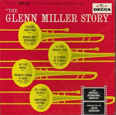 Glenn Miller Story O.S.T (Box Set, 4 Records, 1954, Decca)  VG/VG+ - Image 1 of 4
