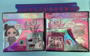 LOL 10 + ÜBERRASCHUNGEN | Möbel mit exklusiven Puppen 2 Stück/Boxen | NEU + VERSIEGELT - Bild 1 von 6