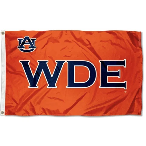 Auburn Tigers 3x5 Flag Wde War Damn Eagle Free Shipping Usa Seller!!! Cover