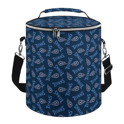 Tennessee Titans Full Print Camping Ice Pack Portable Thermal Insulation Bag Cover