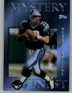 1997 Topps Mystery Finest Silver Refractors #M17 Kerry Collins (ref 159036) - Picture 1 of 2