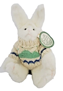 Mary Meyer Green Mountain Collect Plüsch weißer Hase Häschen mit Pullover "Fairlee" - Bild 1 von 13