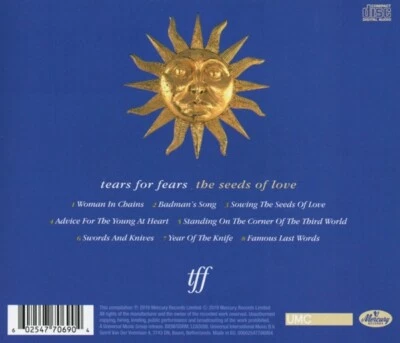TEARS FOR FEARS - THE SEEDS OF LOVE   CD NEUF - Photo 1/2