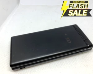 [C] Kyocera 701KC 702KC Digno Keitai 2 BK Android Flip Phone Unlocked SIM Japan - Picture 1 of 7