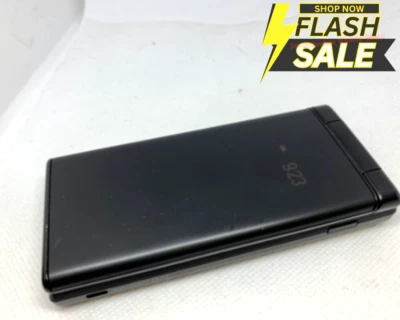 [C] Kyocera 701KC 702KC Digno Keitai 2 BK Android Flip Phone Unlocked SIM Japan - Image 1 of 4