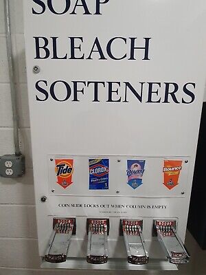 2 Machines Laundry Soap Vending Machines  4 Column • 1,925$
