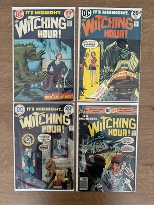 Witching Hour (4 Lot) #35 37 40 66 DC Bronze Age Horror Comic - Image 1 of 3