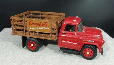 Ertl 1957 Chevrolet Stake Bed Truck Campbells 1/24 - Image 1 of 4