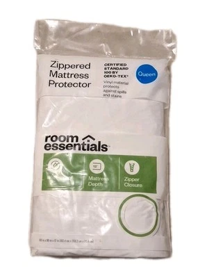 Room Essentials королева на молнии матрас чехол в заводской упаковке (B20) - Изображение 1 из 3