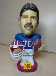 Fred Smerlas NFL Football Wackelkopf Bobble Dobble Gesichtsmaske Buffalo Bills Kodak - Bild 1 von 2
