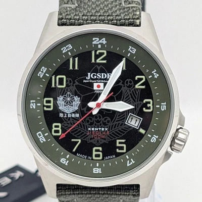 Cinturón de nailon modelo JGSDF solar KENTEX S715M-01 JSDF hecho en Japón para hombre con caja Foto 1 de 4