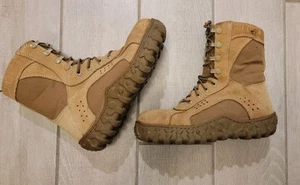 Rocky Boots S2V Special Ops Tactical Military Mens 5.5 Womens 7.5 Tan w/Marks - Imagen 1 de 10