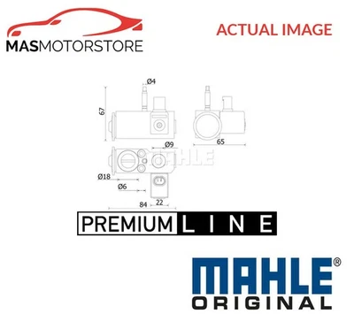 AIR CONDITIONING EXPANSION VALVE MAHLE ORIGINAL AVE 144 000P I NEW - Image 1 of 4