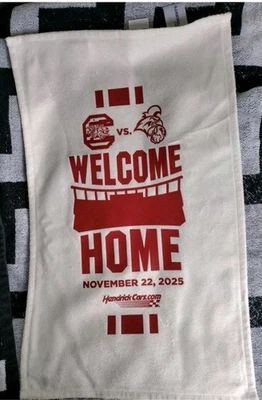 Toalla de rally Coastal Carolina Chanticleers vs. USC Gamecocks 22/11/2025  Foto 1 de 4