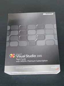 Microsoft Visual Studio 2005 Team Suite w/ MSDN New Sealed - Afbeelding 1 van 6
