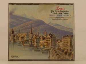 CHRISTOPHER HERRICK BACH DIE GROSSEN FANTASIEN PRÄLUDIEN UND FUGEN (2 x CD) (Z55) - Bild 1 von 8