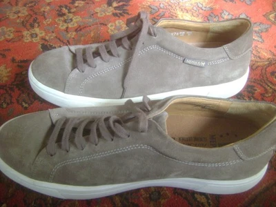 MEPHISTO 11 4.5"X12.5" "CITY HIKER" AIR-JET SYSTEM TAN SUEDE SHOCK ABSORBER;EXC - Image 1 of 4