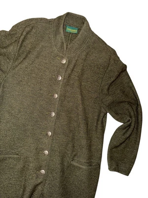 Geiger Collections Wool Coat 42 Jacket Austria VTG Women’s Green Grandmacore - Image 1 of 4