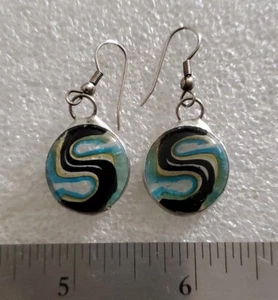 Vintage Silver Handmade Earrings - Picture 1 of 4