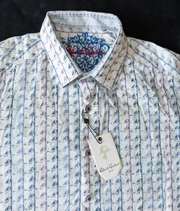 NEW WITH TAGS Robert Graham LS Button Down [Size M] Style: Cargo Van Classic Fit - Picture 1 of 8