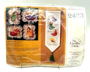 Vintage The Creative Circle King of Angels Bell Pull Cross Stitch Kit - Picture 1 of 5