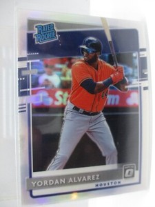 2020 Donruss Optic Holo #45 Yordan Alvarez RR RC ASTROS
