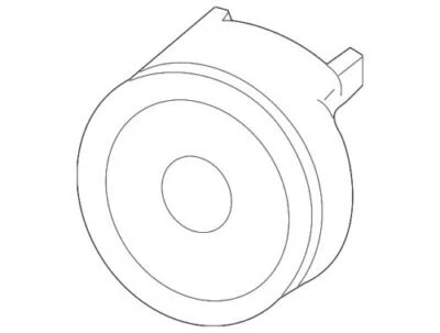 Genuine GM 2002-2009 Chevrolet GMC Oldsmobile Envoy XL Front Fog Lamp 15269042 - Image 1 of 2