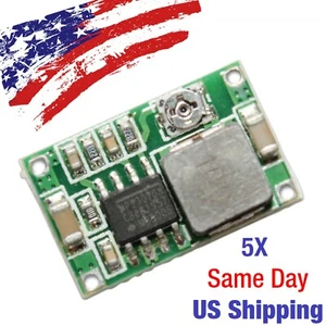 Mini módulo de fuente de alimentación reductora 360 DC-DC 4,75-23V a 1-17V convertidor 5 piezas - Imagen 1 de 3