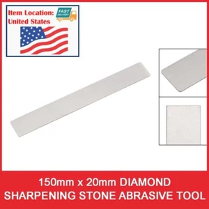 2 PCS, 240 GRIT, 150mm x 20mm DIAMOND SHARPENING STONE, Located In USA - Picture 1 of 7