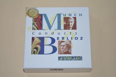 Munch Conducts Berlioz / Boston Symph. / RCA Victor Gold Seal 1996 / 8CD Box Rar - Bild 1 von 3