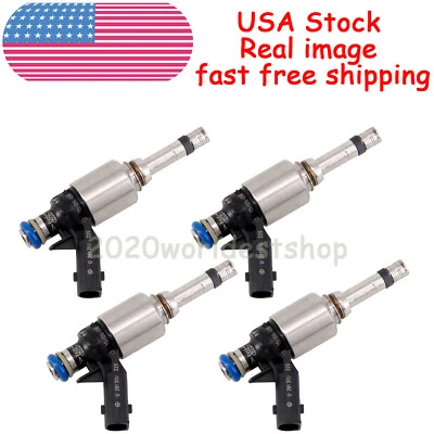 Inyector de combustible 4 piezas 35310-2Gga0 para Hyundai Elantra 2014 cupé Kia Forte 2014-2016 Foto 1 de 4