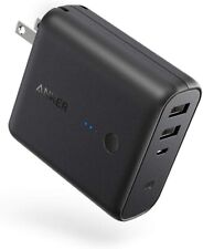 ANKER POWERCODE FUSION 5000, Portable Battery Charger, Black    New!!