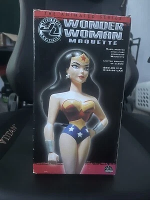 Макет JLA Animated Series Wonder Woman 9 1/8 дюйма No0533/3500 DC Direct - Изображение 1 из 3