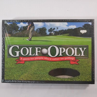 GolfOpoly Monopoly Golf Opoly Board Game NEW SEALED! - Image 1 of 4