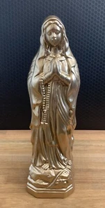 Maria Skulptur 36cm Mutter Gottes Heiligenfigur Statue Madonna Figur Religion - Bild 1 von 8