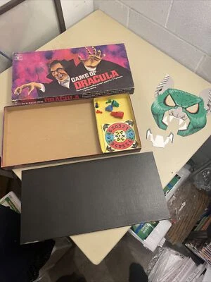 game of dracula board game 1978 rare vintage  - Image 1 of 4