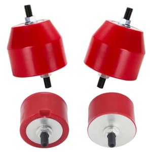 Engine Motor & Transmission Mounts Kit 85A Poly Bushing For BMW E36 E46 E86 Z4 - Picture 1 of 9