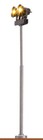 BRAWA 83012 Scala N Lampione a traliccio a due fari a LED alto mm. 75