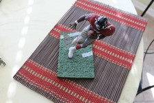 MICHAEL VICK, NFL, CUSTOM RED JERSEY LOOSE MCFARLANE, ATLANTA FALCONS