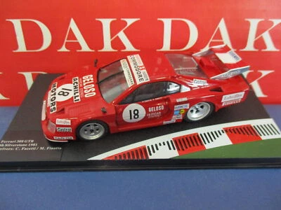 Die cast 1/43 Modellino Auto Ferrari 308 GTB GR.5 N18 6H Silverstone 1981 - Immagine 1 di 4