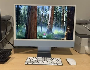 Apple iMac 2021 24" M1 8-Cores 16GB 1TB with Magic Keyboard/Mouse - Bild 1 von 4