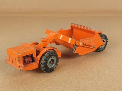 Matchbox Lesney 6 Allis Chalmers Motor Scraper Kingsize orange Traktor roadwork - Bild 1 von 4