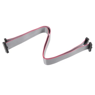 IDC 20 Pins Connector Flat Ribbon Cable Female Connector 20cm 1.27mm Pitch,2pcs - Image 1 of 4