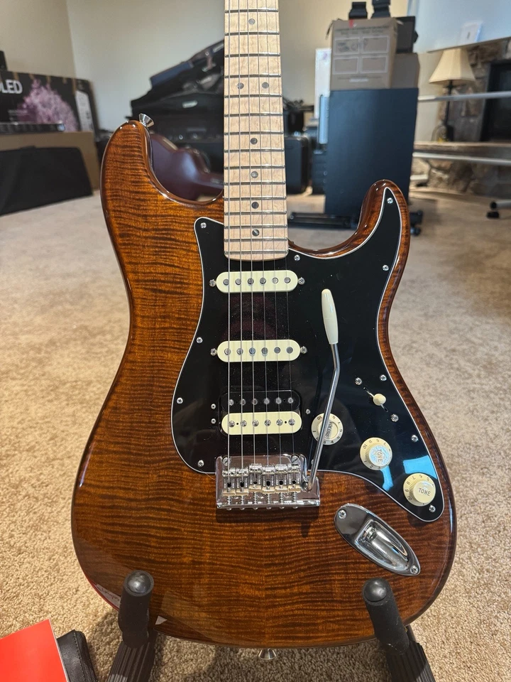 Fender Rarities  Flame  Maple  Top  Stratocaster Limited Edition - Image 1 of 4