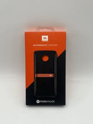 JBL SoundBoost Moto Mod Speaker - Black for moto Z with 1.0 platform or later - Image 1 of 3