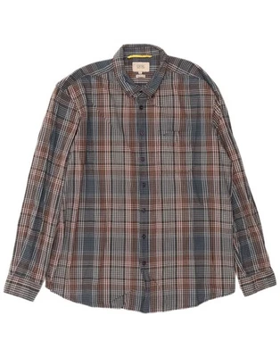 CAMEL ACTIVE Mens Regular Fit Shirt XL Multicoloured Check Cotton BT19 - Image 1 of 3