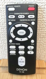 Genuine Denon Audio Remote Control RC-1088 - Picture 1 of 2