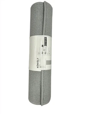 Nuevo Alfombrilla de Cocina IKEA KORFALT Gris Claro 45x180 cm (1 '6 "x5 ') 006.107.89 Foto 1 de 2