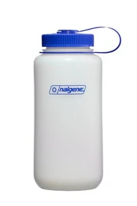 BOTELLA DE AGUA NALGENE BOCA ANCHA HDPE ULTRALITE 1L / 32 oz hecha en EE. UU. - Imagen 1 de 8